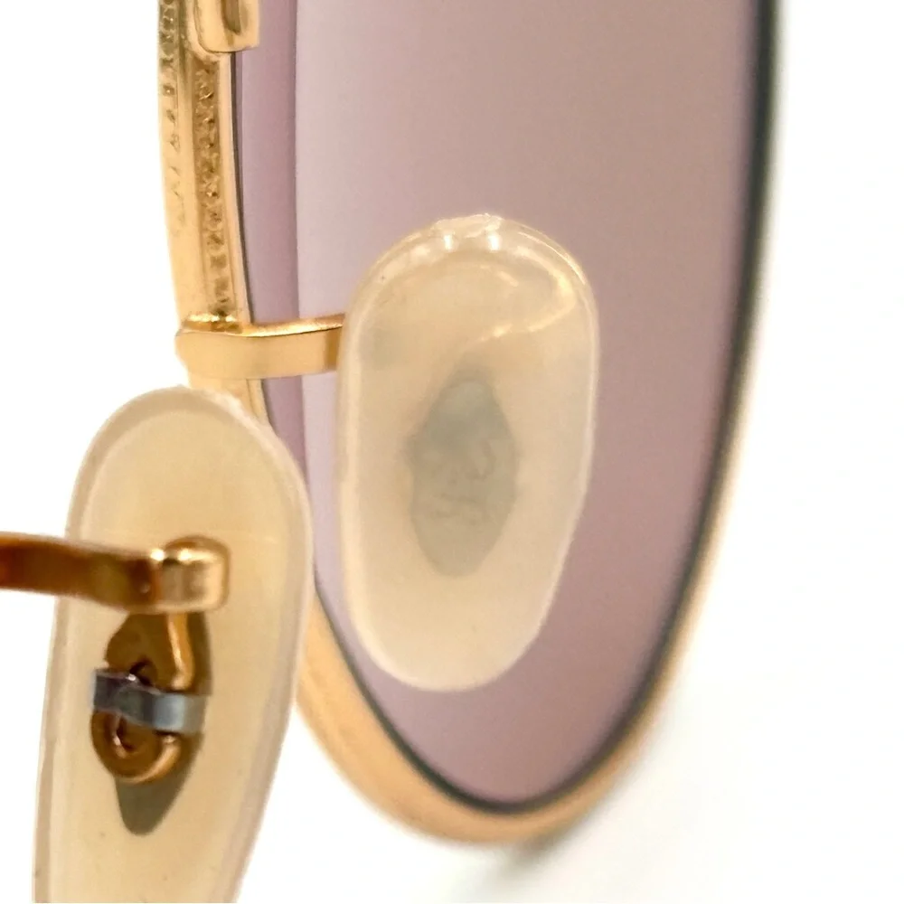 Ray-Ban Circle Pink Mirror Sunglasses RB3447 Gold Round Frame 001/Z2 50-21-145 - Picture 12 of 13